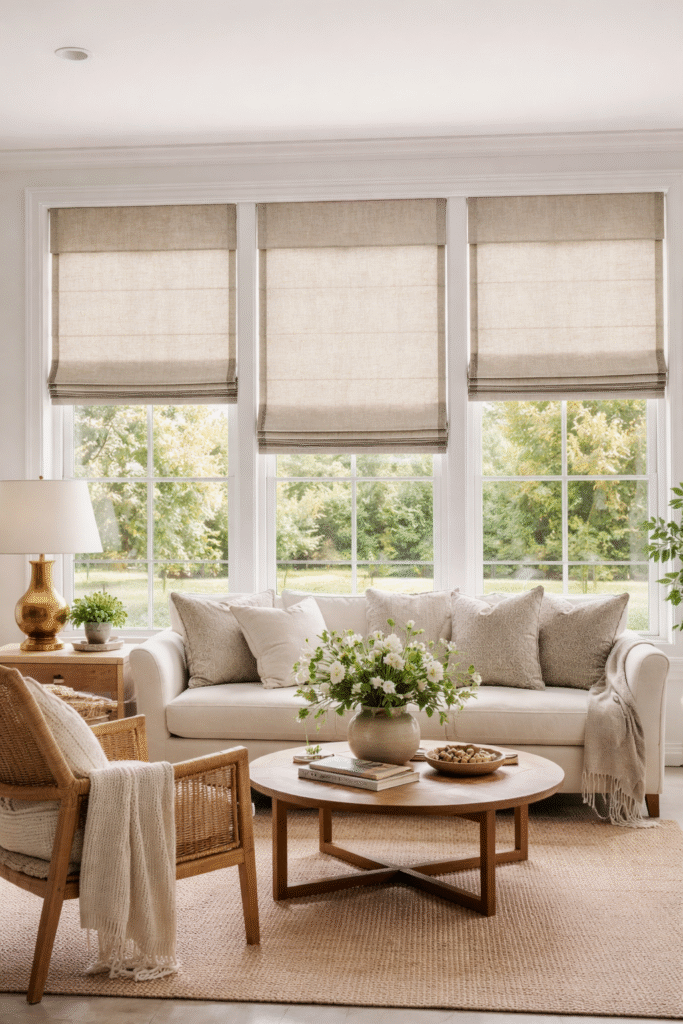 Roman Shades Cost & Installation Guide for Tampa Bay Area Homes (2026)